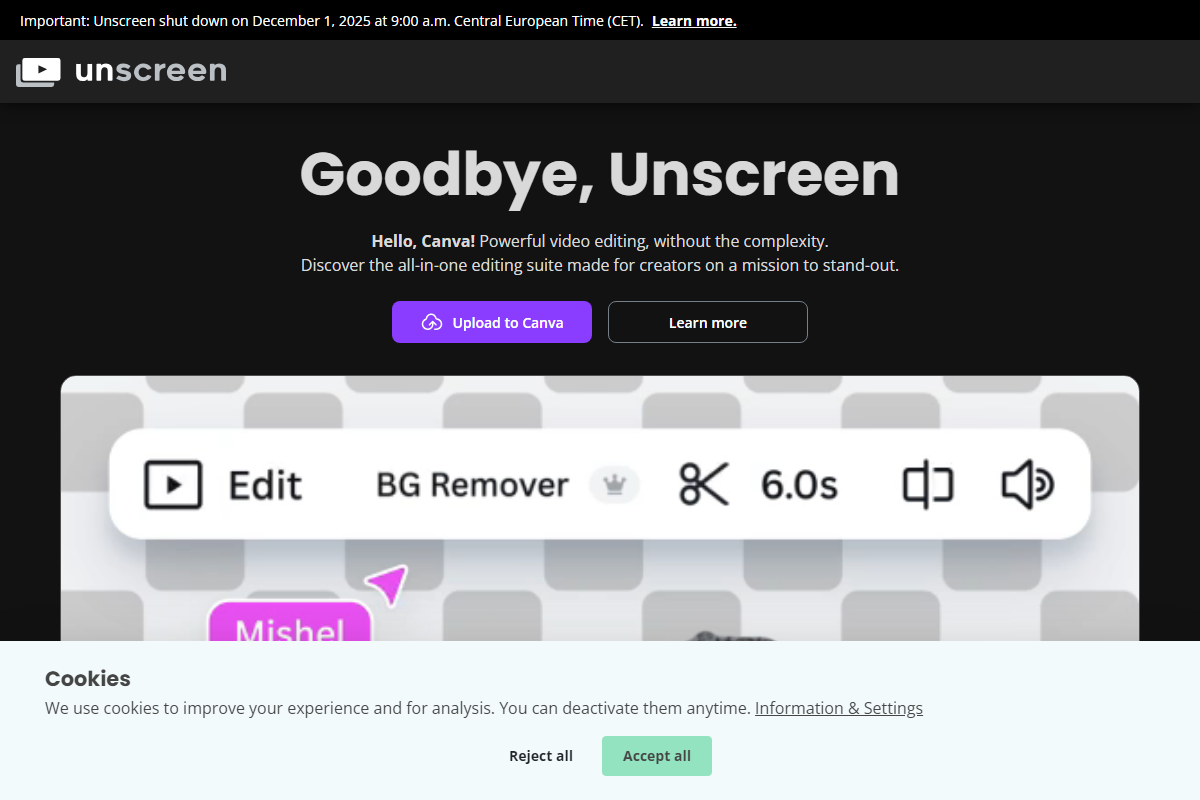Unscreen